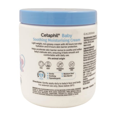 Cetaphil Baby Soothing Moisturising Cream For Sensitive Skin 566 Gm