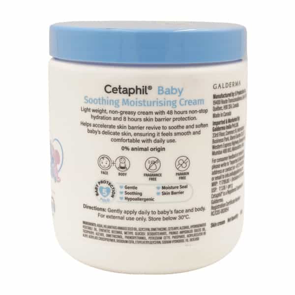 Cetaphil Baby | Soothing Moisturising Cream For Sensitive Skin | 566 Gm