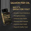 Fij Ayurveda Omega 3 Salmon Fish Oil Capsule For Men & Women |1000mg- 60 Softgels Pack Of 1