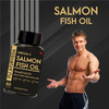 Fij Ayurveda Omega 3 Salmon Fish Oil Capsule For Men & Women |1000mg- 60 Softgels Pack Of 1