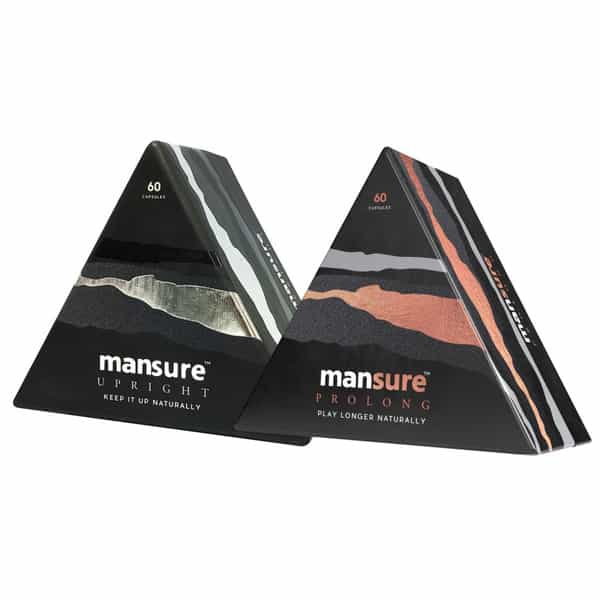 Mansure Combo - Upright And Prolong Capsules For Men