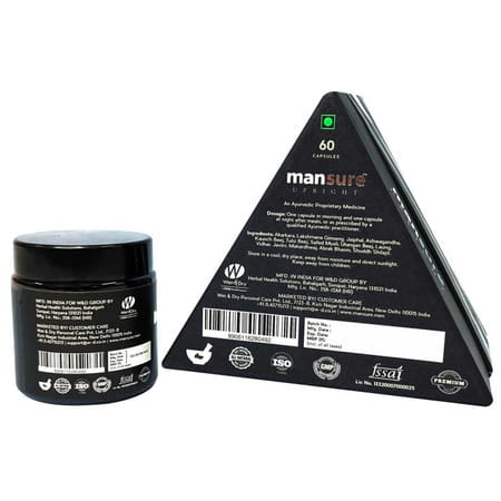 Mansure Combo - Upright And Prolong Capsules For Men