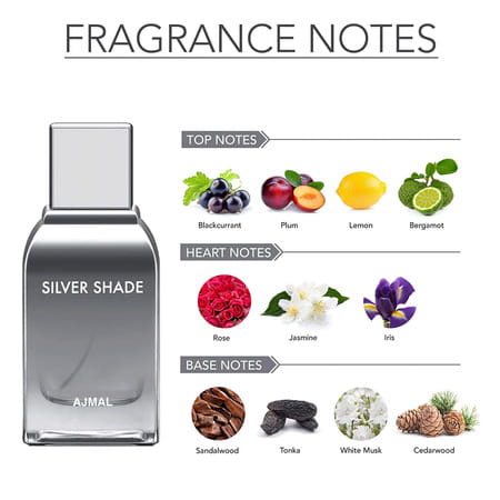 Ajmal Silver Shade Edp 100ml Perfume For Men And Kuro Edp 90ml Perfume For Men