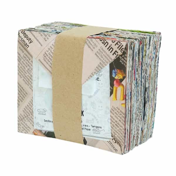 Greenhack Newspaper Bag For Sanitary And Garbage Disposal - Pack Of 100
