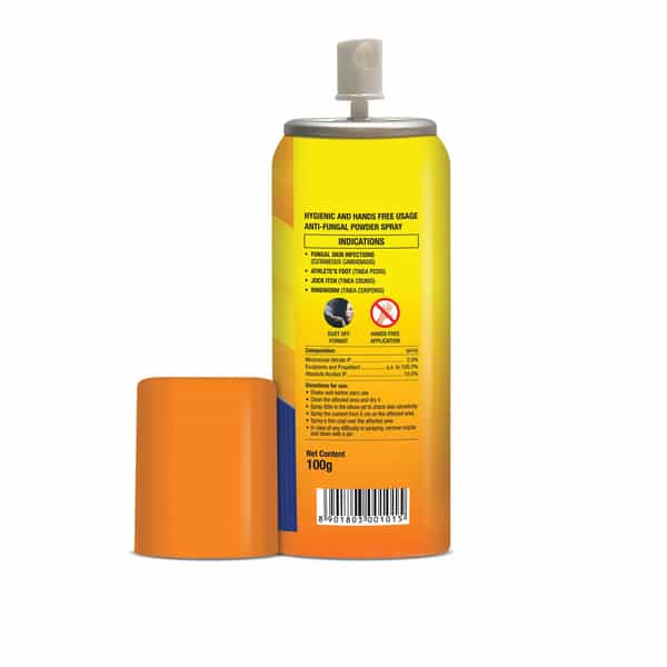 Amrutanjan Stop Itch Anti Fungal Powder Spray Bottle Of 100Gm