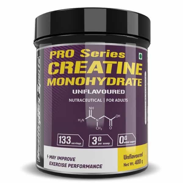 Healthyhey Sports Creatine Monohydrate 400G - 133 Servings - Unflavoured