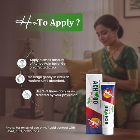 Ach...Oo Pain Relief Gel 50g