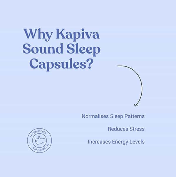Kapiva Ayurveda Sound Sleep Capsule 60