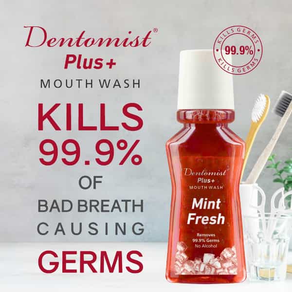 Dentomist Plus Mouth Wash 150 Ml ( Pack Of 1)