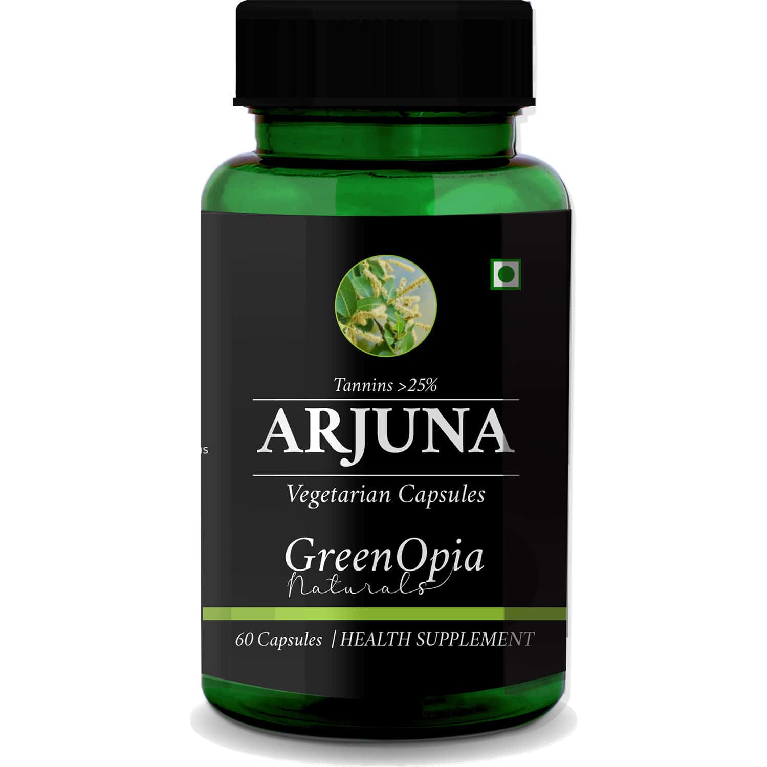 Greenopia Arjuna 60 Vegetarian Capsules