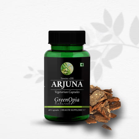 Greenopia Arjuna 60 Vegetarian Capsules