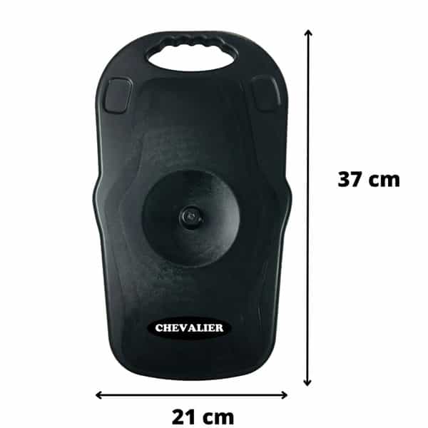 Chevalier Patient Bedpan/Urine Pot For Adult Men/Women Black
