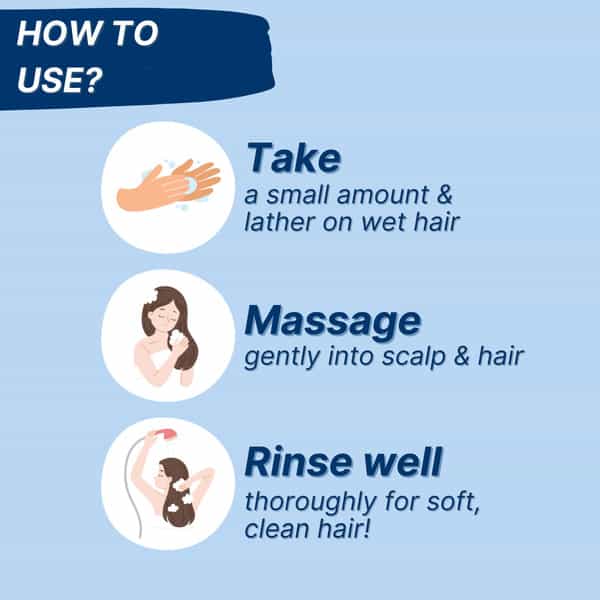 Healthbest Gentle Cleansing Blueberry Shampoo For Kids Tear-Free | Paraben-Free | Sls-Free - 200 Ml