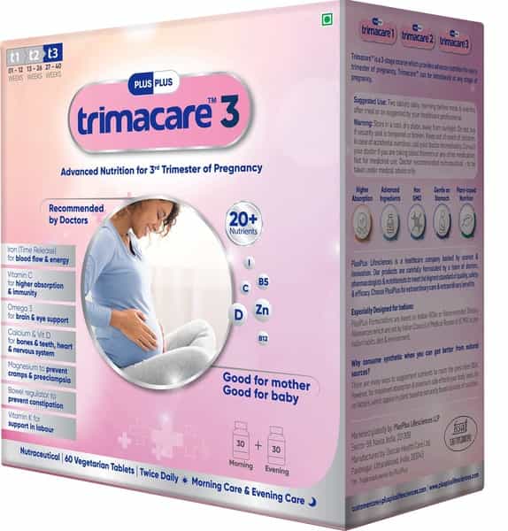 Trimacare 3 Vegetarian Tablet (30 Each)