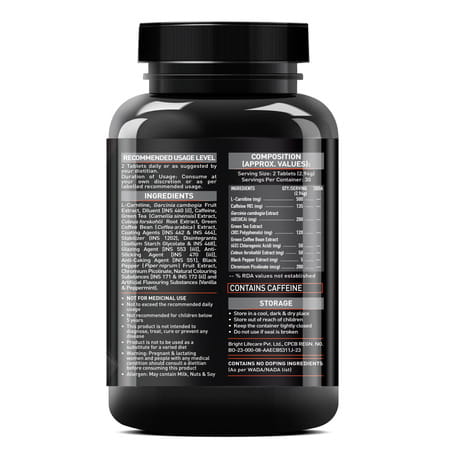Muscleblaze Mb-Burner Pro (60 Tabs) | Fat Burn Blend With Carnitine | Caffeine | Green Tea