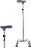 Besafe Forever Walking Stick 4 Leg For Patients | Adjustable | Aluminum | Grey