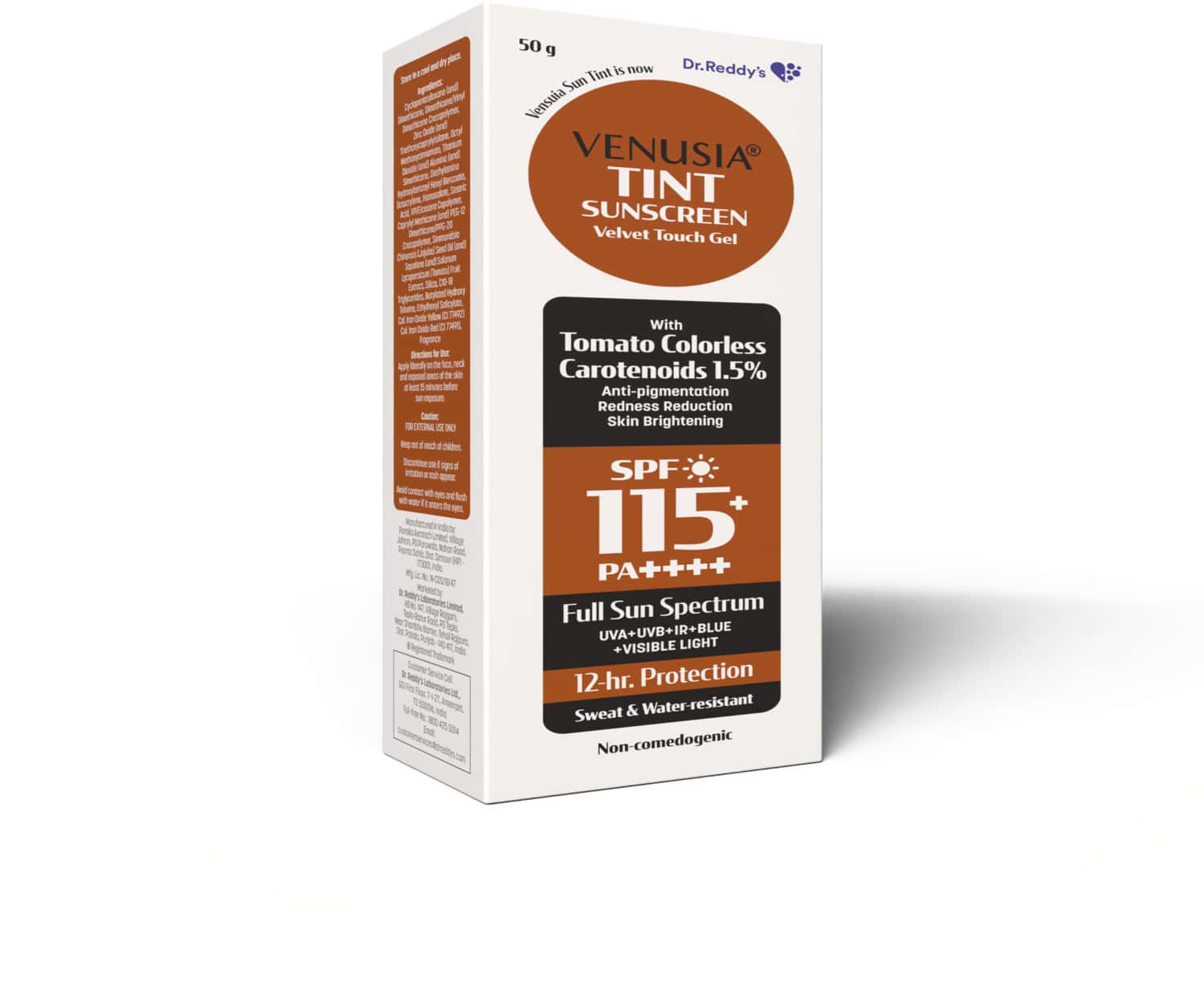 Venusia Tint | Spf 115+ | Pa++++ | Sunscreen Gel 50 Gm