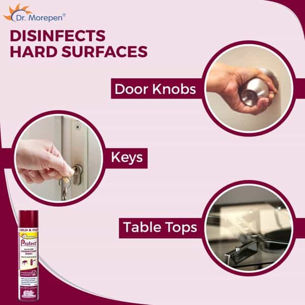 Dr. Morepen Protect All In One Disinfectant Spray - 300Ml