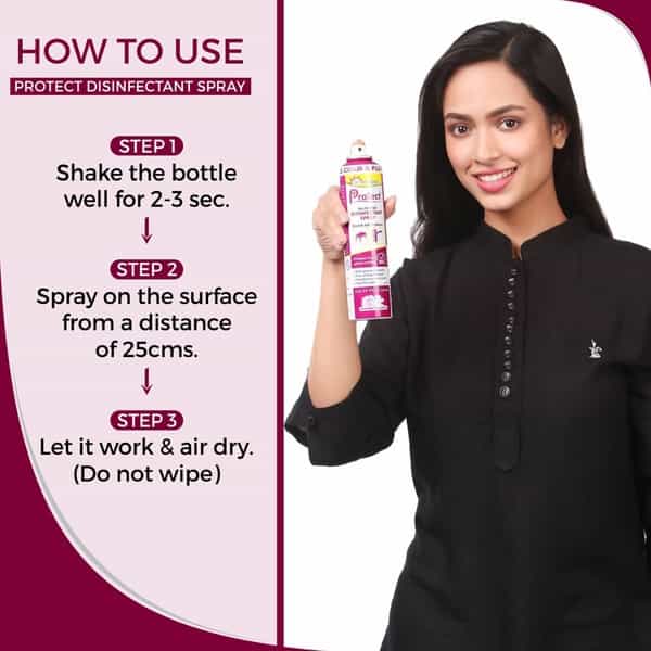 Dr. Morepen Protect All In One Disinfectant Spray - 300Ml