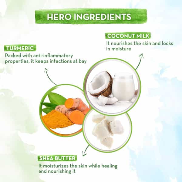 Mamaearth Coco Soft Face Cream With Coconut Milk & Turmeric For Babies 60Gm