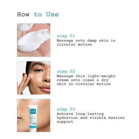 Dermacy Ceramide - 3 Intense Hydrating Water Gel Face Cream | For Sensitive Skin | 50ml