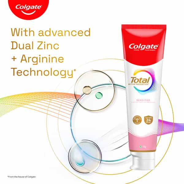 Colgate Total Sensitive Toothpaste With Premium Toothbrush 150 Gm