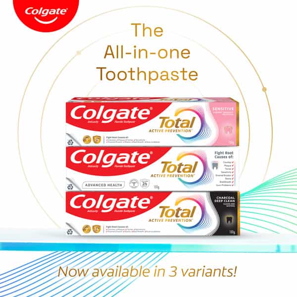 Colgate Total Sensitive Toothpaste With Premium Toothbrush 150 Gm