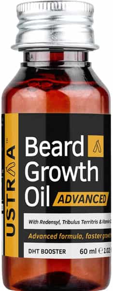 Ustraa Beard Growth Oil Advanced - 60Ml (Set Of 2) Hair Oil (120 Ml)