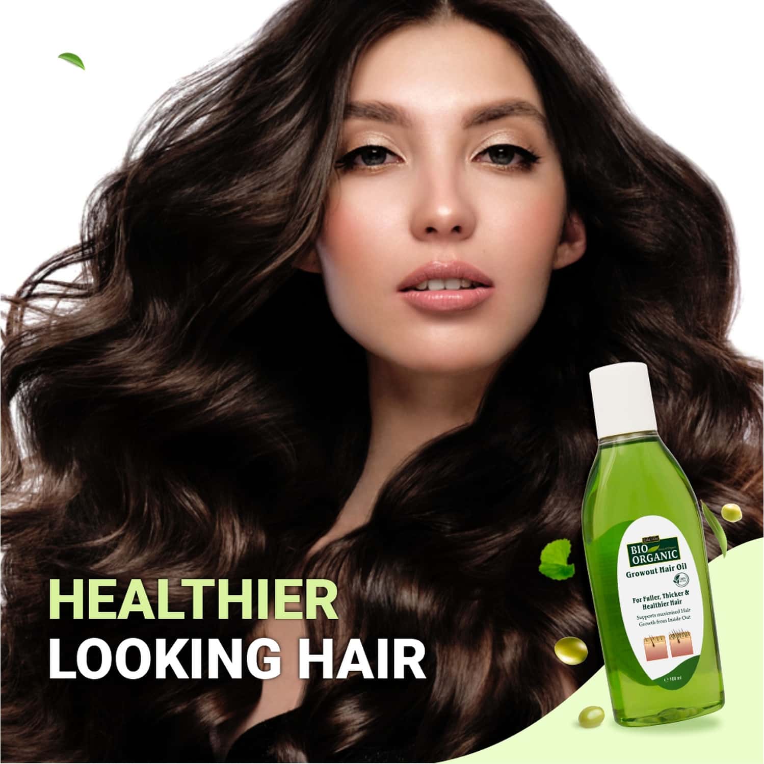 Buy INDUS VALLEY BIO ORGANIC GROWOUT HAIR OIL100ML Online & Get Upto