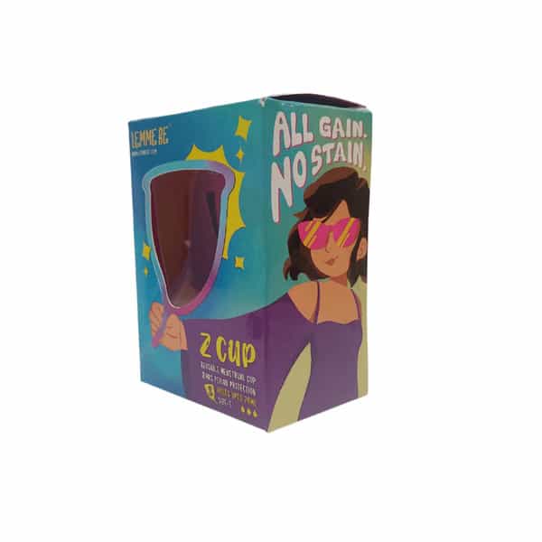Lemme Be Z Cup - Reusable Menstrual Cup Combo|Small & Medium|Fda Approved|20Ml+25Ml (Lemon Yellow)
