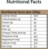 Keeros Roasted Flax Seeds For Eating - 400G