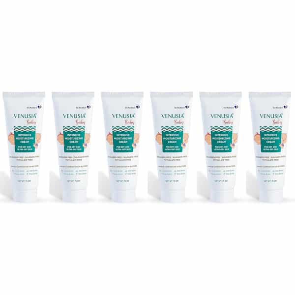 Venusia Baby Intensive Moisturizing Cream | 75 Gm | Pack Of 6