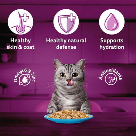 Whiskas Adult (1+ Years)) Wet Cat Food | Tuna In Jelly | 80 G (Pack Of 56)