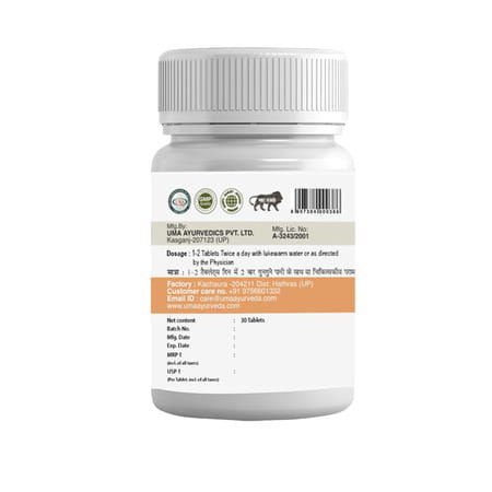 Uma Ayurveda Jivantarang Tablet Ayurvedic Tablets 30 Tab