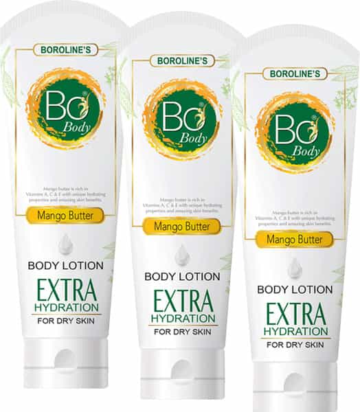 Boroline Bo Body Lotion 100 Ml X 3| Moisturizer | Nourishes Dry Skin In Winter (300 Ml)