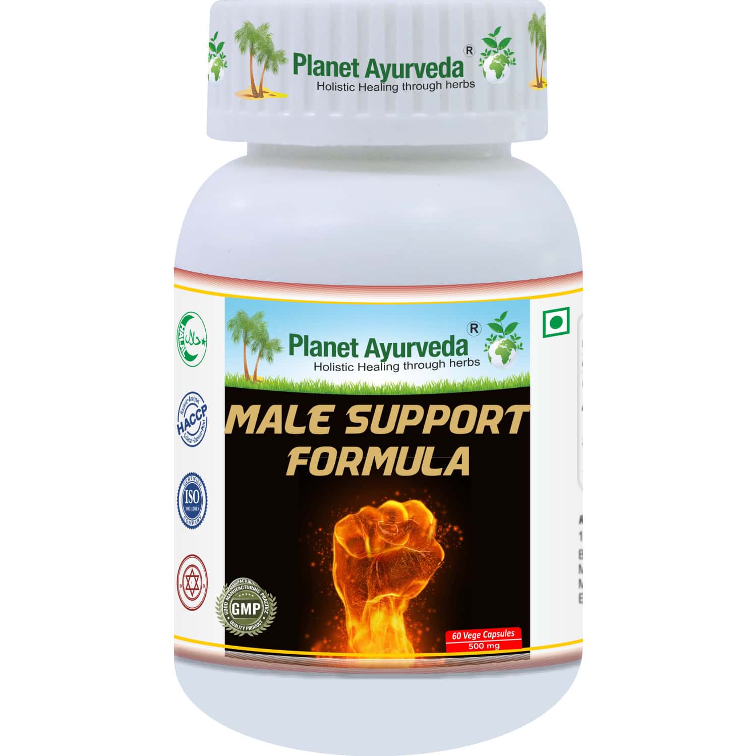 Planet Ayurveda Male Support Formula - 60 Capsules