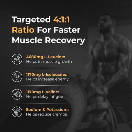 Nutrabay Gold Bcaa 4:1:1 - Berry Blast - 300g