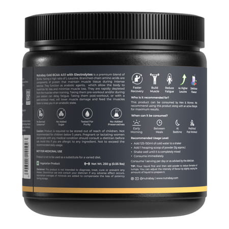 Nutrabay Gold Bcaa 4:1:1 - Berry Blast - 300g