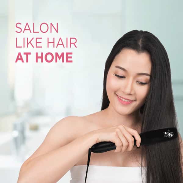 Syska 5 In 1 Multi Styling Kit Hs5000k Hair Straightener (Black Pink)