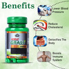 Cipzer Wheatgrass Capsule Lower Blood Pressure,Reduce Cholesterol & Enhanced Metabolism -60 Capsules