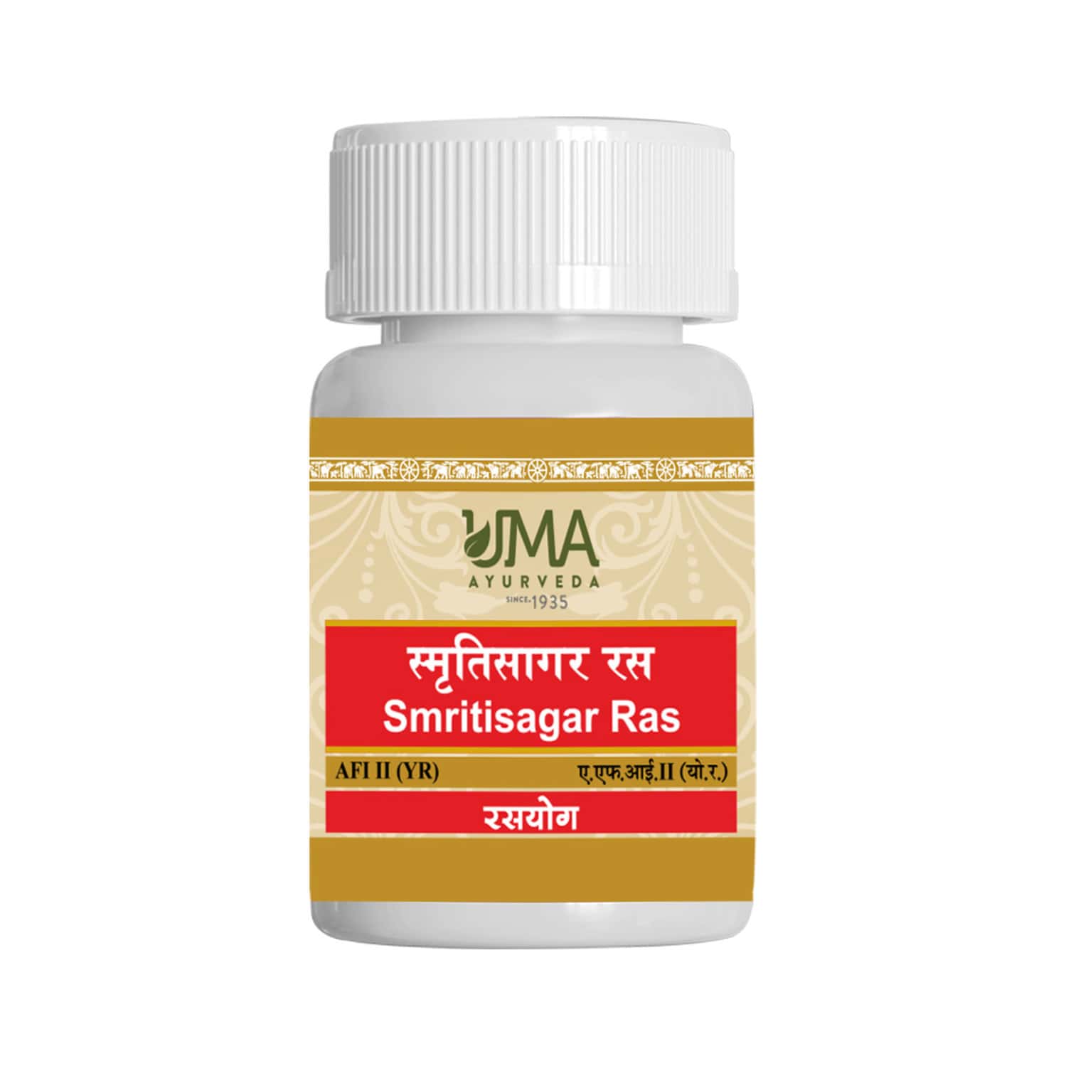 Uma Ayurveda Smritisagar Ras Ayurvedic Tablets 80 Tab