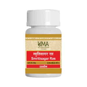 Uma Ayurveda Smritisagar Ras Ayurvedic Tablets 80 Tab