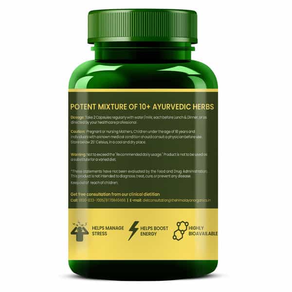 Vlado's Himalayan Organics Pure Shilajit 24 Carat Gold - 60 Veg Capsules