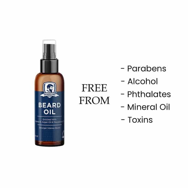 The Beard Story Paraben Free Beard Oil With Vit E Argan Oil For Soft | Shiny | Itch-Free Beard 50Ml