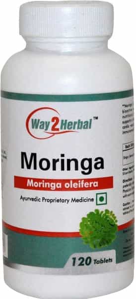 Way2herbal Moringa 120 Tablets - (Pack Of 4)