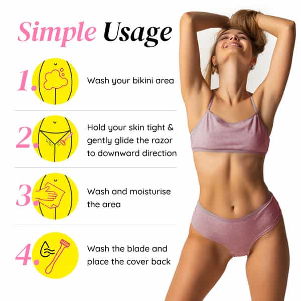 Evior Bikini Razor Kit