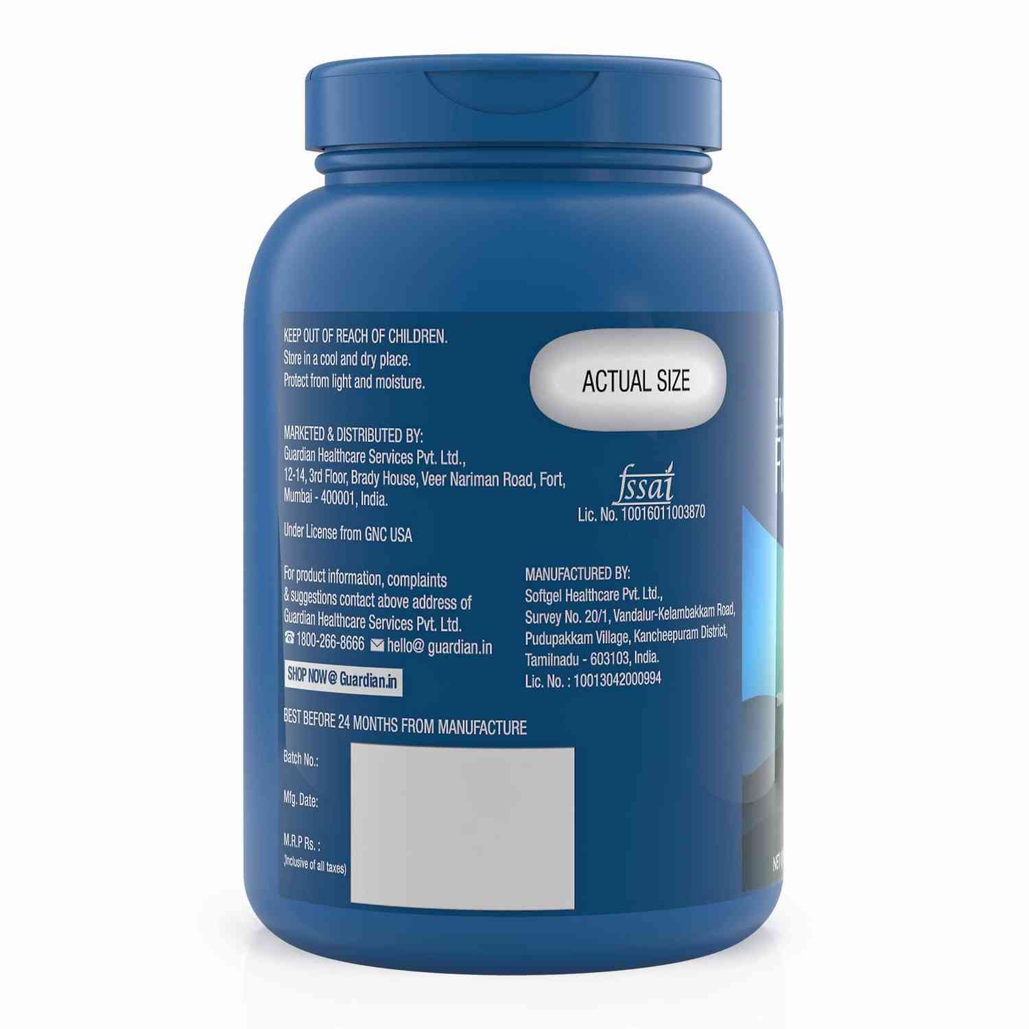 Buy Gnc Triple Strength Fish Oil Plus 1000 + Coq10 With 1000mg Of