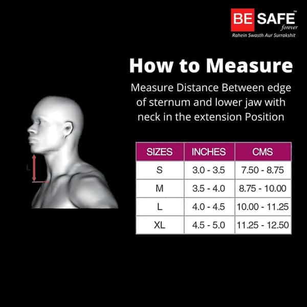 Besafe Forever Cervical Collar Soft For Neck Pain Relief | L