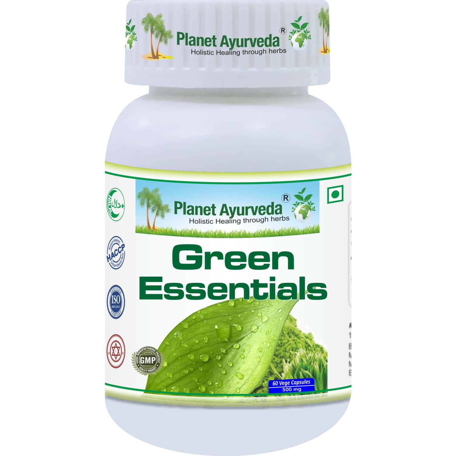Planet Ayurveda Green Essentials - 60 Capsules