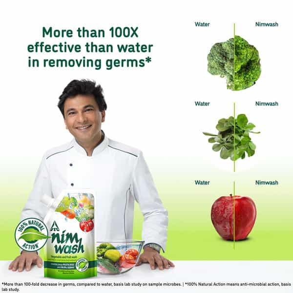 Nimwash Vegetable & Fruit Wash Spray 150 Ml
